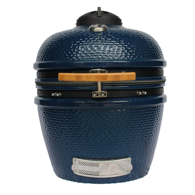 Lo stile solo Kamado a 24 pollici griglia le ruote di nylon ceramiche del carbone del blu di 61cm