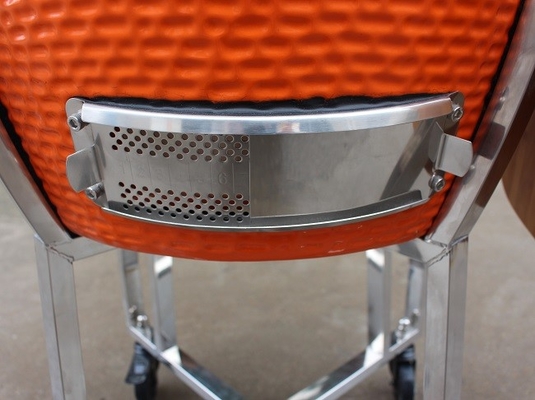 BARBECUE accessorio ceramico arancio di acciaio inossidabile delle griglie 57*65cm di Kamado