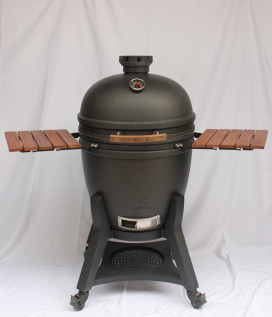 Ceramica cuoio vetrato carbone Kamado Grill 27 pollici BBQ