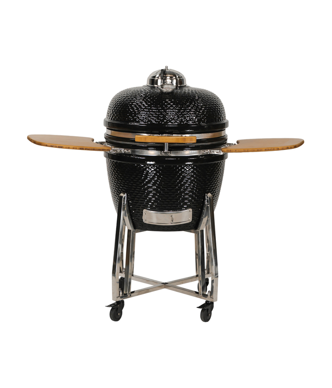 Griglia a 24 pollici di Kamado del carbone del ghisa con la gamma di temperature di 200-700°F